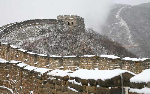 北京下雪,北京银装素裹