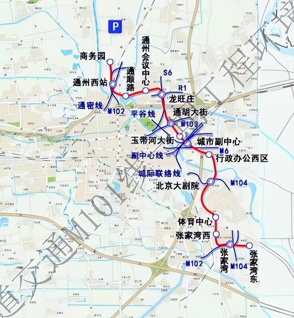 北京地铁19号线最新线路图,北京地铁19号线最新版路线图