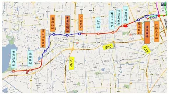 地铁17号线最新线路图