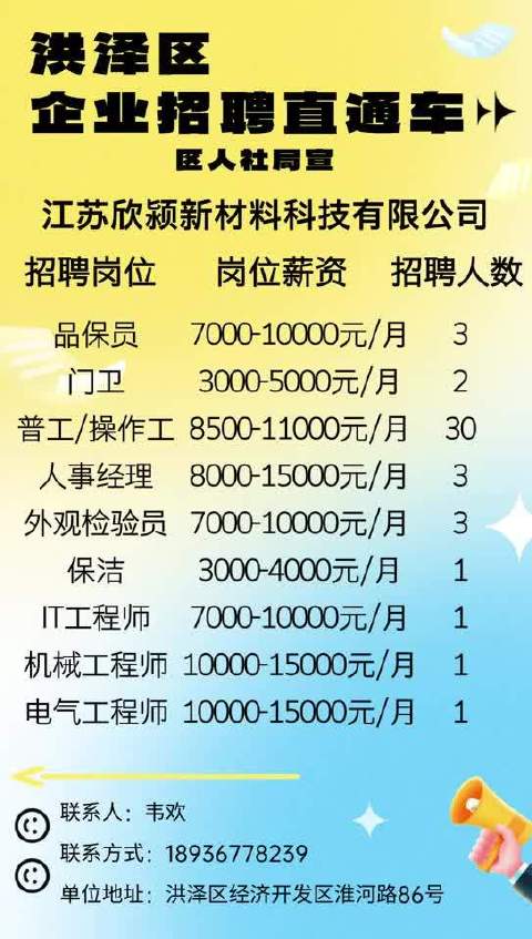 苏州最新招工,苏州最新招聘信息火热发布中。