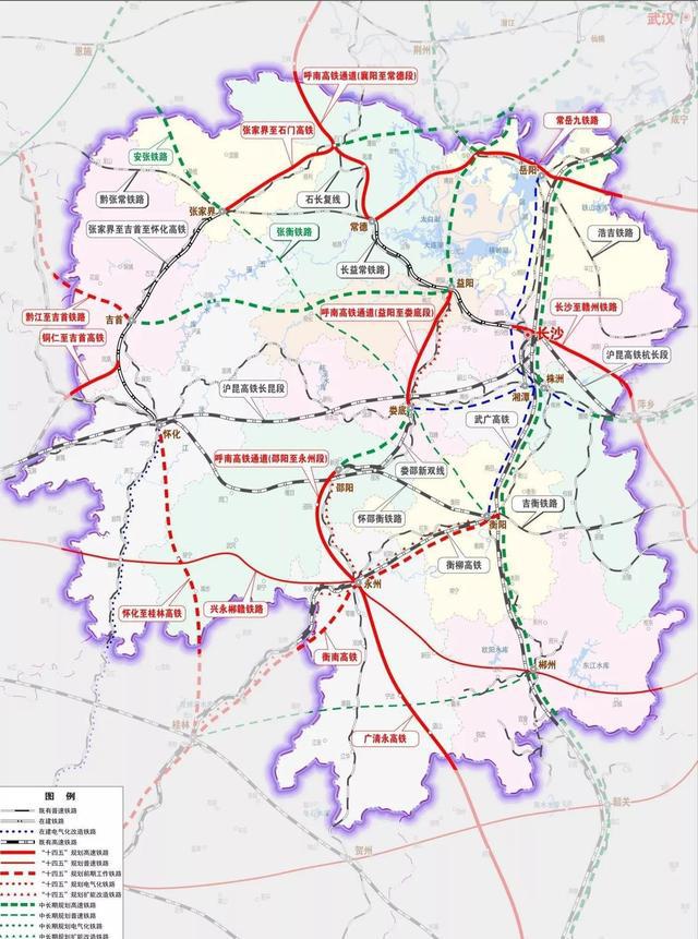 湖南最新高铁规划,湖南省最新高铁蓝图出炉。