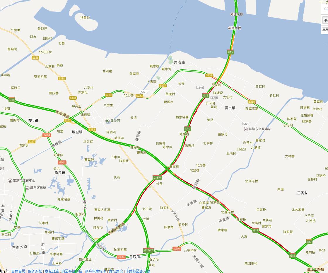 苏通大桥最新实时路况,苏通大桥实时动态路况更新迅速。