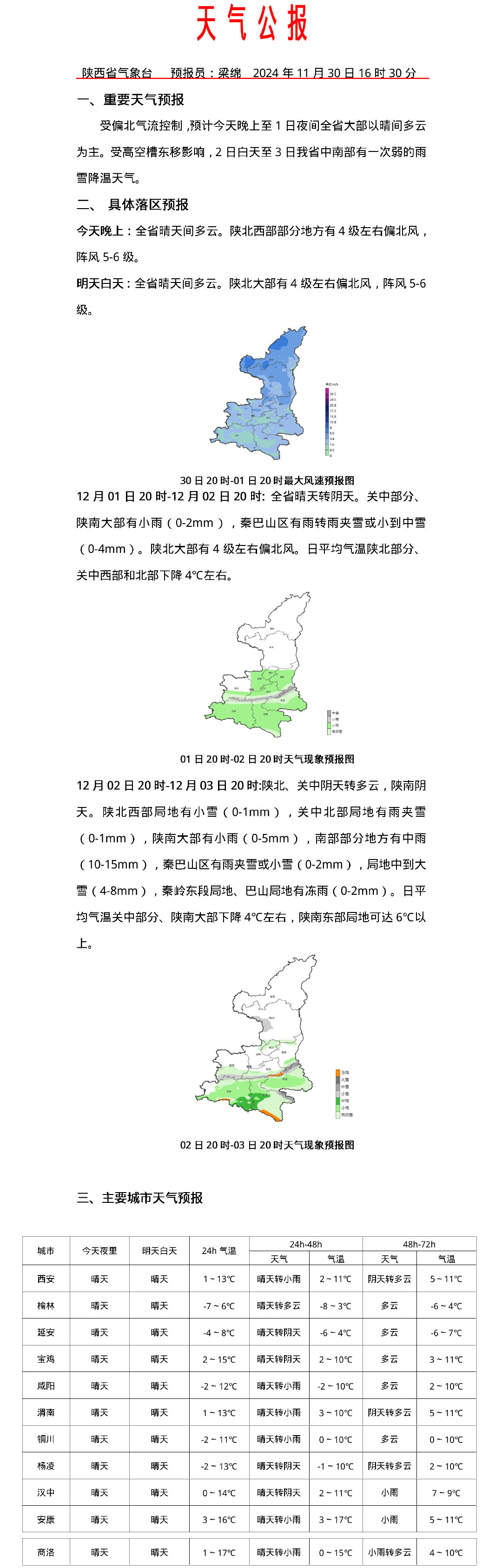 陕西天气预报最新消息,陕西地区未来天气状况速报。