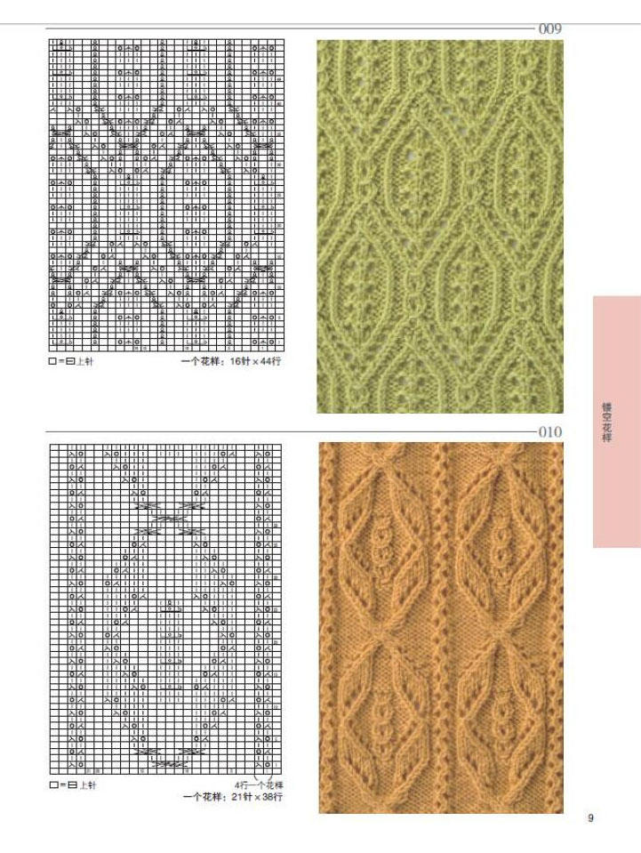 最新棒针花样大全图解,最新棒针编织图案大全解析