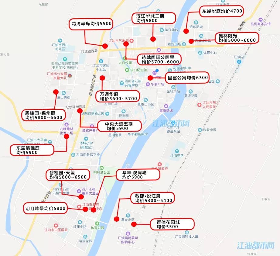 江油最新房价,江油最新楼市行情