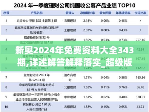 2024新奥资料免费精准051,识别解答解释落实_显示集C30.94